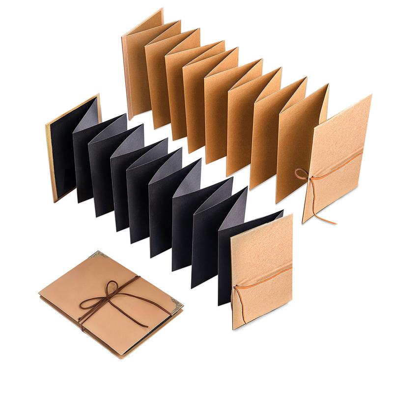 99"+ Accordion Foldable Scrapbook Album – DIY Memory Book for Couples, Lovers & Family Extra-Long Photo Scrapbook Graduation, Anniversary & Weddings Full Craft Kit with Markers, Stickers, Stencils Keepsake Journal for Gifts, Events & Creative Scrapbooking