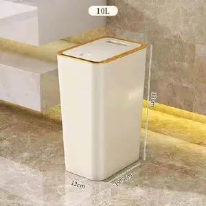 10L AUTOMATIC TOILET TRASH CAN | BATHROOM TRASH BIN