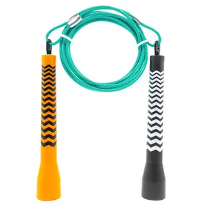 Eye of the Tiger Speed Rope, Adjustable Speed Rope for Men and Women, Indoor Fitness Training Speed Skipping Rope Perfect for Boxing Workout, Jump Rope for Double Unders