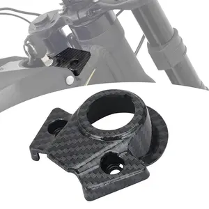 Motorcycle Ignition Switch Cover, Carbon Fiber Pattern Starter Switch Cover, Ignition Key Lock Cylinder Cover for Talaria Sting MX3 MX4