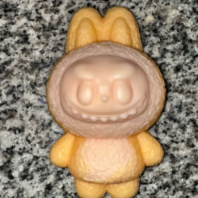 Handcrafted Bunny Monster Candles - Unique Design and Sweet Decorations in Glass Jars Coconut Vanilla Strawberry Tropical and Cinnanmon