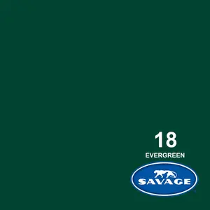 Savage Seamless Background Paper 26" x 12 yd Evergreen