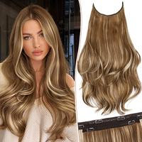 Light Brown with Caramel Blonde