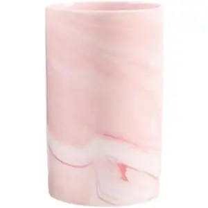 ceramic mug creative toothbrush holder simple drinking cup (Pink)