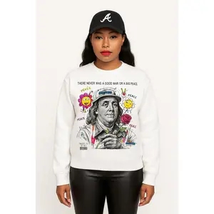 JackMobb War & Peace Crew Neck Sweater (UniSex)
