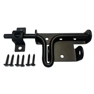 Automatic Gate Latch, No More Propping Gates Open, Durable Metal Construction, Easy Installation, Ideal for Secure Access Control