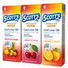 Scott's Emulsion Cod Liver Oil for Kids Variety Pack | Omega-3, Vitaminas A y D para Ninos | Sabores Surtidos, 3 Frascos de 6.5 Fl Oz