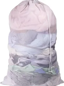 Travel Laundry Bags, Camping Bag with Drawstring Closure, 24 x 36 Inch Mesh Bags.