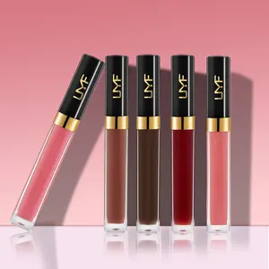 Luminous Pink Liquid Lipstick Long Lasting Matte Finish Waterproof Non Transfer Moisturizing Smooth Wear High Pigment Glossy Lip Glaze For Women Makeup Valentine's Day Gift - Gentle