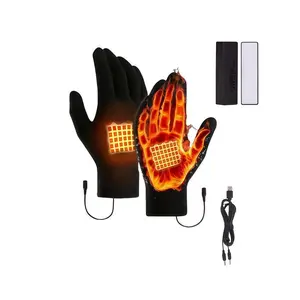 Rechargeable Heated Gloves for Men & Women, Touchscreen Winter Motorcycle Riding, Cold Weather Outdoor Activities, Home Use Gift