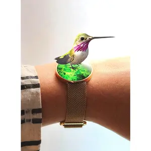 14k Gold Mesh Magnetic Augmented Reality Bracelet