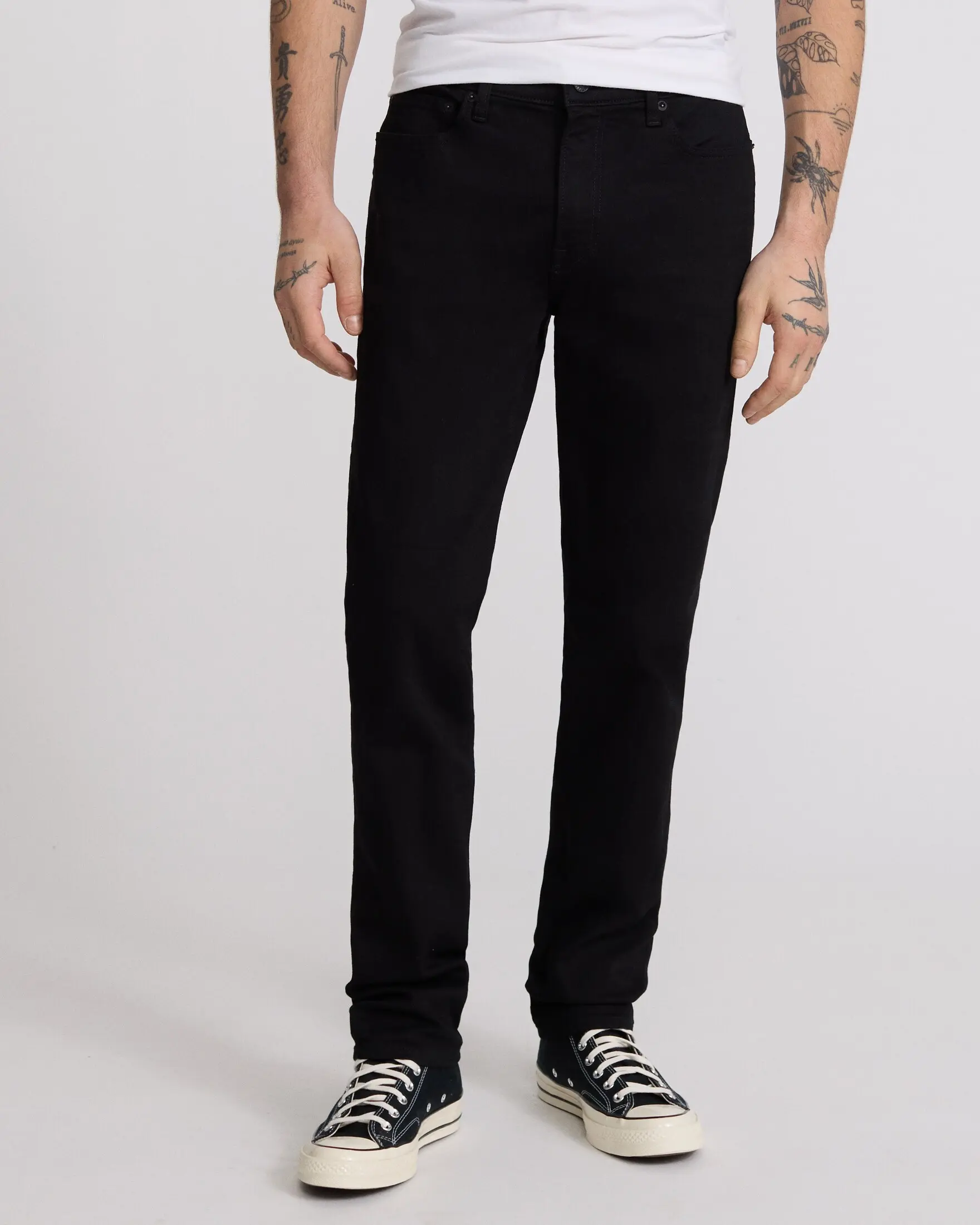 Express Slim Black Hyper Stretch Jeans
