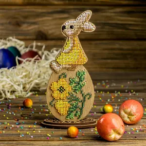 Set for embroidery with beads on wood FLK-431