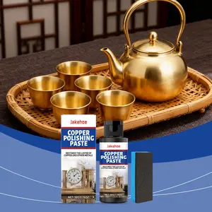 Brass Cleaner Bright Metal Shine Cleaning Polish Hardware Daily Care Agent, Brass Polishing Solution for Home & Office Use