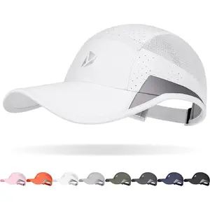 Running Hat for Men & Women, Quick-Dry Lightweight Baseball Cap,UPF 50+ Reflective Breathable Sport Hats