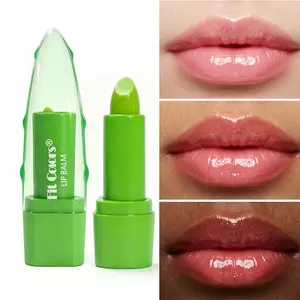 1PC Fit Colors Aloe Vera Magic Lip Balm, Hydrating Long‑Lasting Daily Lip Care, Everyday Dating Lip Makeup, LipCareHacks ViralLipBalm CleanGirlMakeup, Lip Balm Lip Moisturizer Lip Care Cosmetics