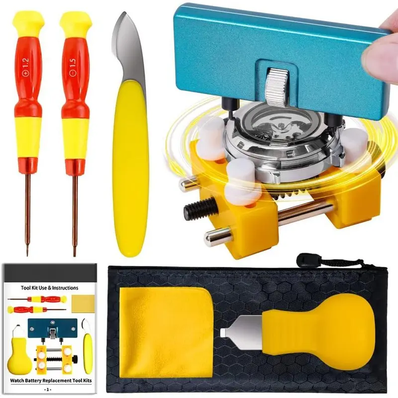Watch Battery Replacement Tool Kit, Watch Repair Kits, Watch