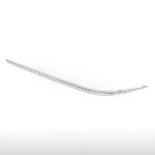 Left Side Front Bumper Face Bar Trim, Direct Fit Factory Spec Auto Replacement Part for 2010-2013 Mercedes-Benz E350/E550 Coupe/Convertible, Bumper Trim