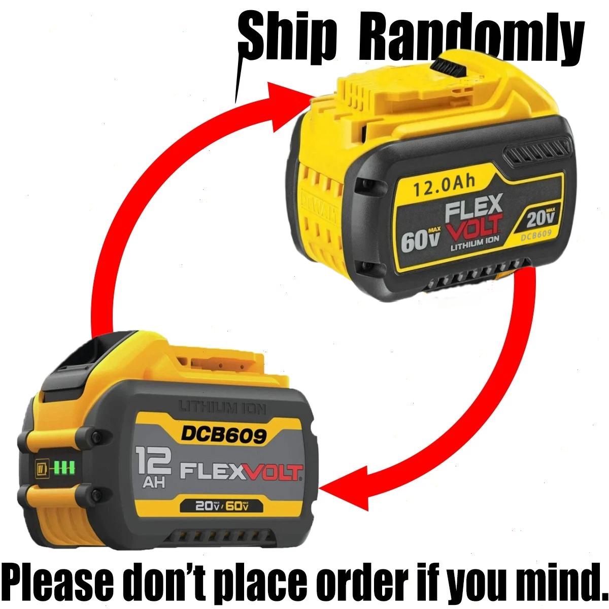 2Pack For DeWalt 20V 20 Volt Max 12.0AH Lithium Battery DCB690 and Dual Charger