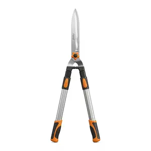 31.5-44.5''Extendable Heavy-Duty Branch Cutters, Hedge Shears, Pruning Shears with Telescopic Aluminum Handles, Garden Clippers for Branches, Shrubs,and Hedges Tool Cutting