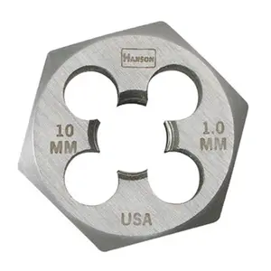 212 MAIN Metric Thread Single Die, 11Mm-1.5 1 Hex Irwin Hanson Die, Faster Cut Mechanic Tools Automotive, Precision Car Repair Essential