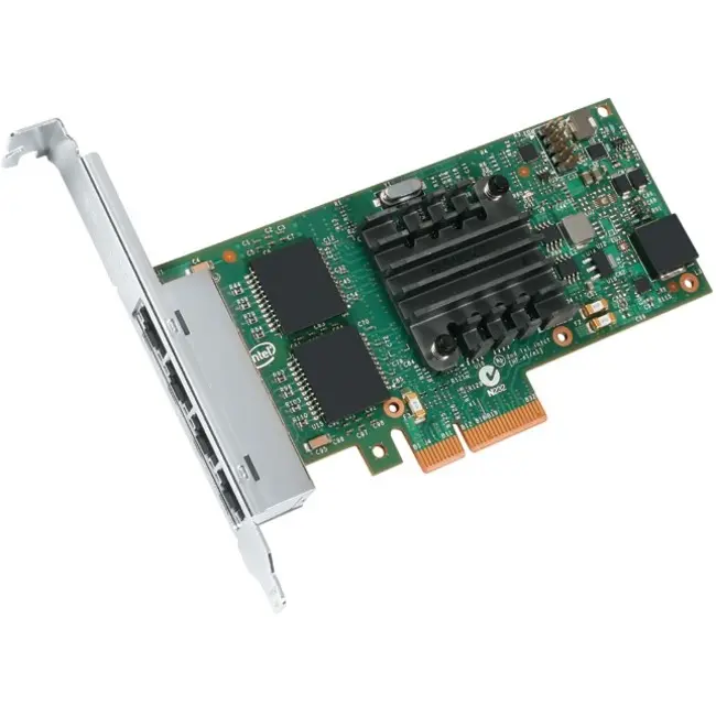 Intel 4-Port PCIe 2.1 Ethernet Server Adapter I350-T4