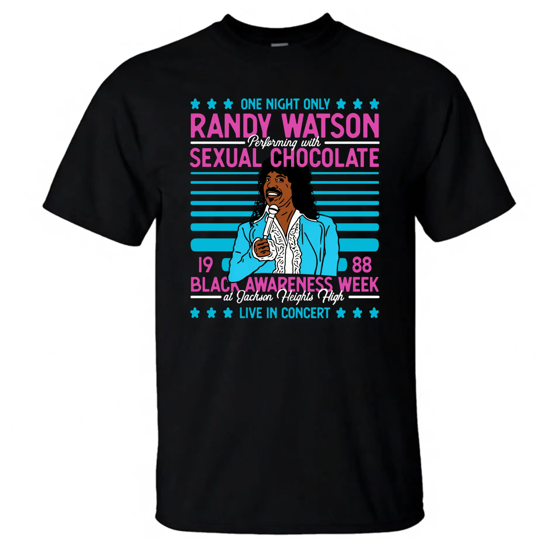Randy Watson T-Shirt, Sexual Chocolate Vintage Tee, Coming to America Retro Shirt, 1988 Black Awareness Week, Gift For Her, Gift For Him