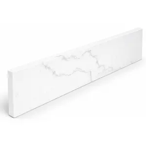 Calacatta White Stone Vanity Backsplash