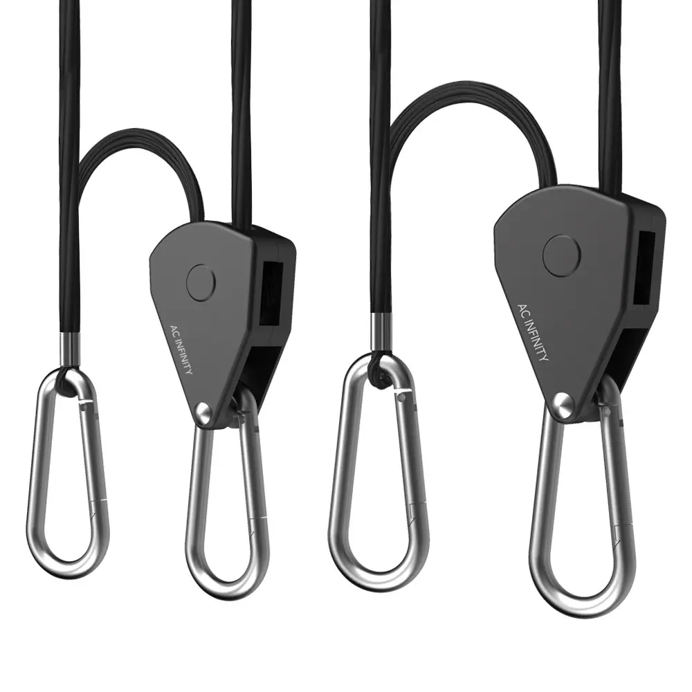 Heavy-Duty Adjustable Rope Clip Hanger, One Pair Heavy-Duty Adjustable Rope Clip Hanger, One Pair