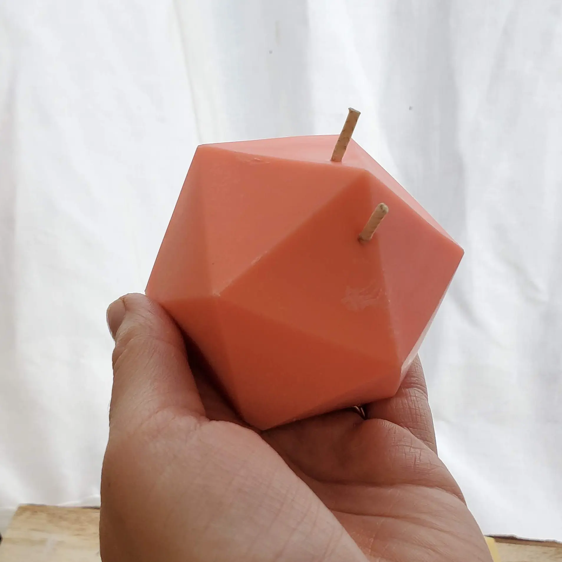 TTRPG D20 Dice Candle| Soy Wax| Fantasy Candle| Dungeons and Dragons Inspired| D&D Candle| Party Favor| Groomsmen Gift