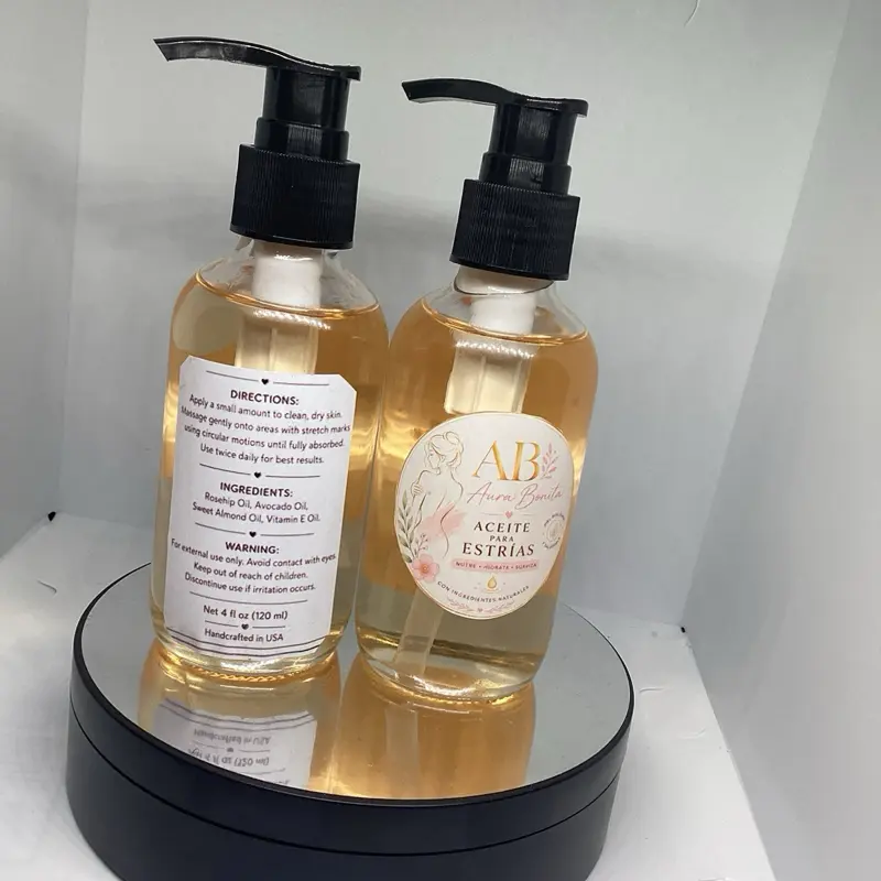 Stretch Mark Body Oil, 4 oz