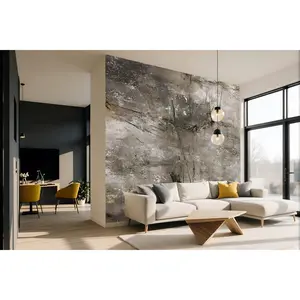 Distressed Scratched Concrete Wallpaper Mural