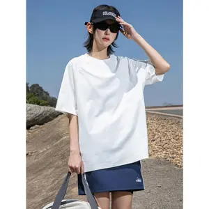 NewBdhjydb Men's & Women's Quick-Dry Color Block Contrast T-Shirt - 100% Polyester Moisture-Wicking Loose Fit Casual Tee with Sun Protection, Breathable Summer Outdoor Sports & Casual Attire