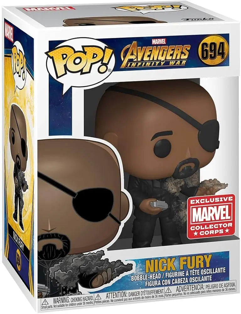 Funko Pop Vinyl Figure Marvel Avengers Nick Fury 694