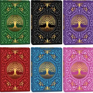 6 Pack Playing Cards | 6 Decks of Cards | 6 Unique Colors & Designs | Large Print Playing Card for Family Game Night,Blackjack,Poker,Pinochle,Bridge,Canasta,Holiday Party Card Games | Family Fun | Versatile Use