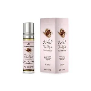 Choco Musk Marshmallow Perfume Oil CPO 6ML (0.2 OZ) by Al Rehab | Strawberry Stuffed Marshmallows, Dusted with Cocoa Kisses