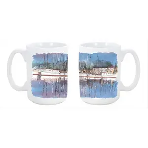 Carolines Treasures  Harbour Dishwasher Safe Microwavable Ceramic Coffee Mug 15 oz.