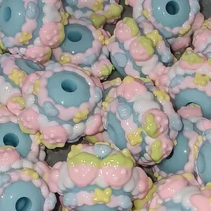 Super Cute 16mm Hand Painted Beads