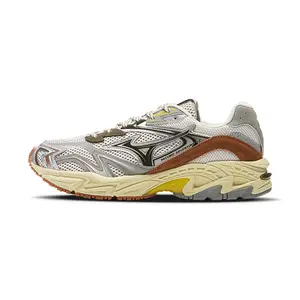 Mizuno ADVENTURE V2 Unisex Low-Top Dad Shoes in Silver Brown with Comfort, Versatility, Durability, and Breathability Trending Shoes, House White Official Shoes to Get / Maison Mihara