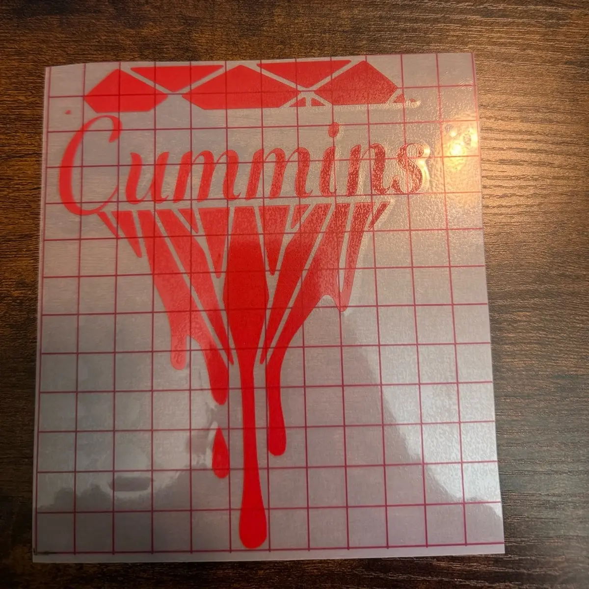 Cummins diamond sticker Cummins diamond sticker