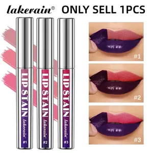 Long-Lasting Lip Stain, Matte Peel-Off Waterproof Lip Gloss Lipstick for Girls & Women, Suitable for All Skin Tones and All Occasions Lip Makeup, Gift