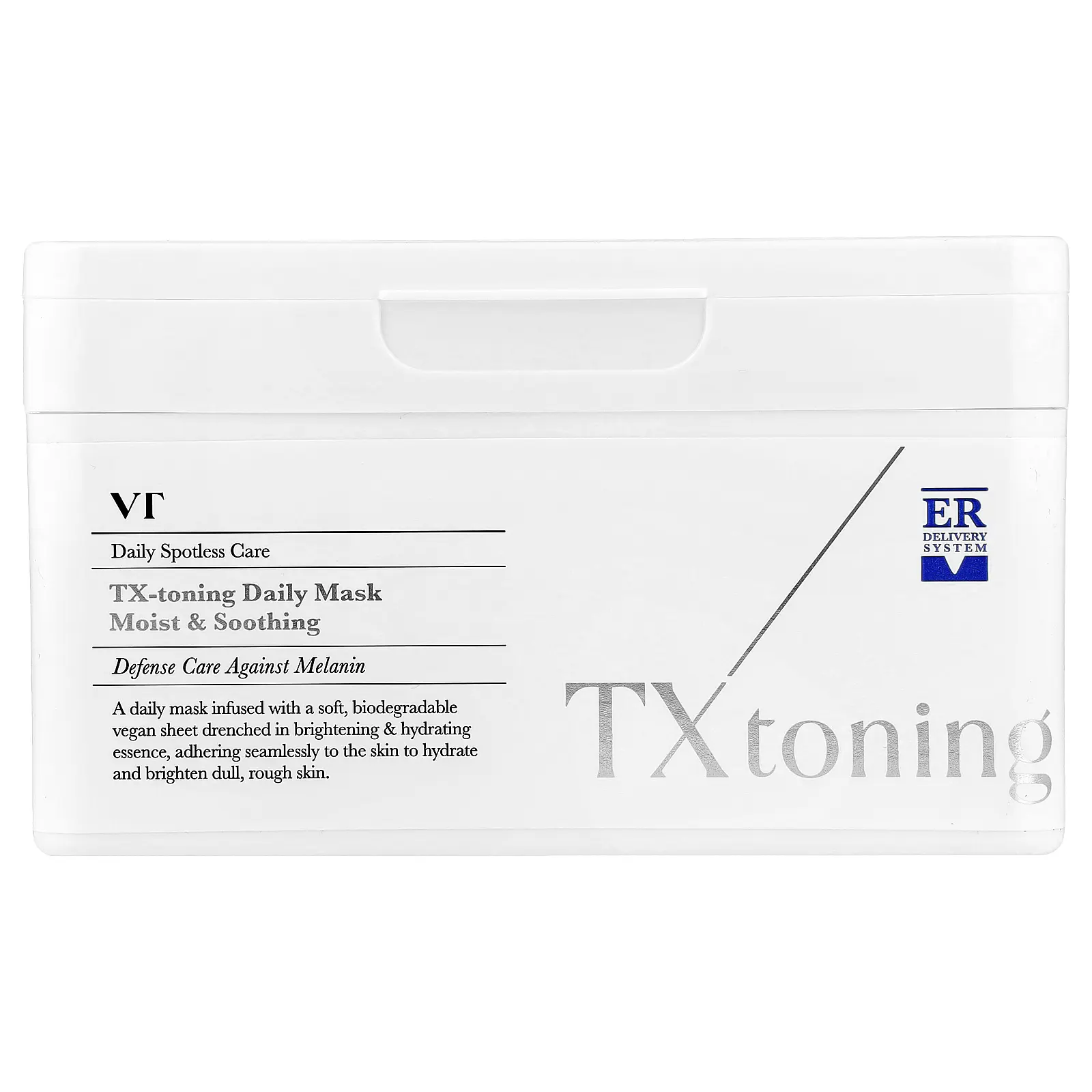 VT Cosmetics TX-toning Daily Beauty Mask, 30 Sheets, 320 g