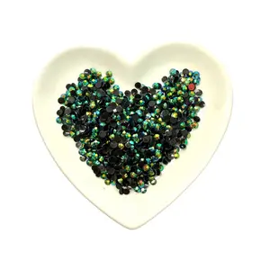 Black AB Resin Rhinestones