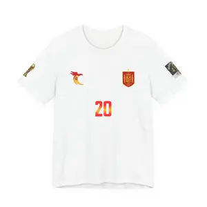 PEDRI 20 Soccer Jersey T-Shirt | Spain Football Name Number Tee