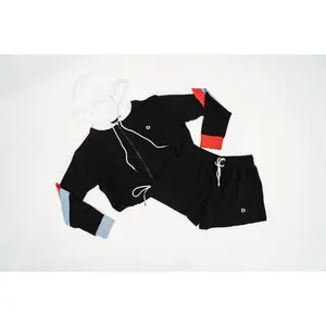Dope Duffle Ladies Shorts & Hoodie set