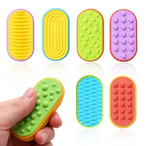 Pill Fidget Slider Stress Relief Toy, Portable Squishy Fidget Slider for Anxiety Relief, Focus & Daily Relaxation