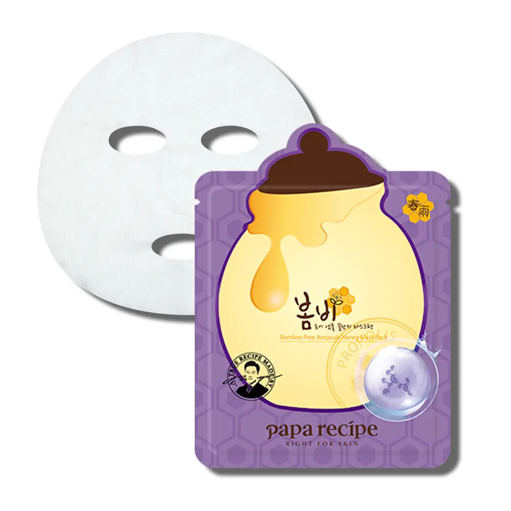 Papa Recipe Bombee Honey Mask Pack *1 sheet [Random 1 Gift]
