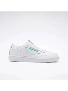 Reebok Men's Club C 85 White Green Shoes