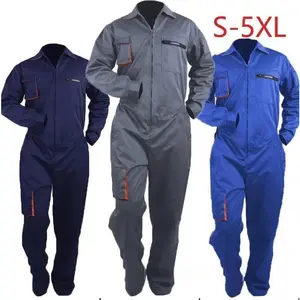 Work Overall Uniform Men Women Working Coveralls Welding Suit Car Repair Workshop Mechanic Plus Size Clothes