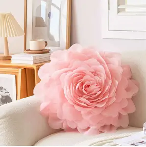 Princess Style Soft Flower Pillowcase for Bedroom